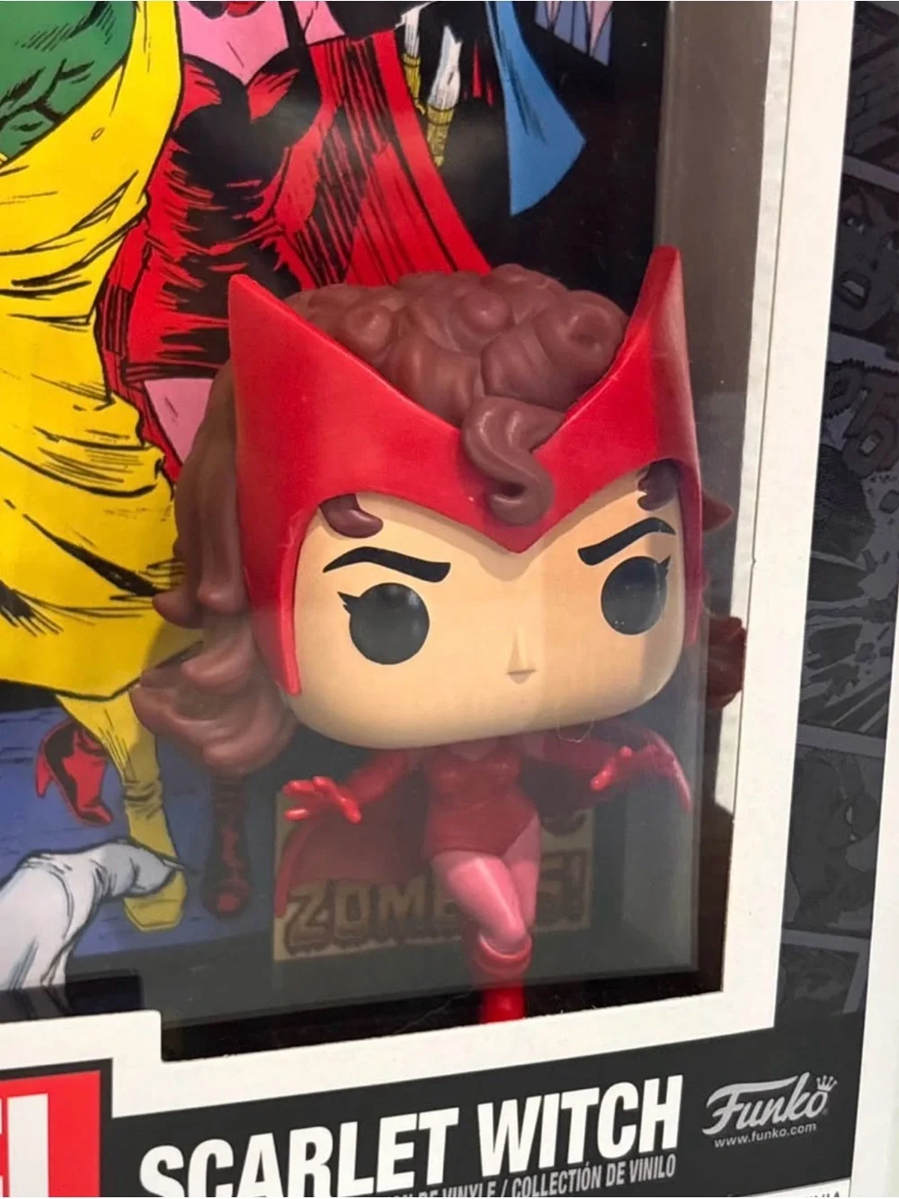 Funko Pop! Comic Covers Marvel Scarlet Witch Vinyl Figure Target Exclusive